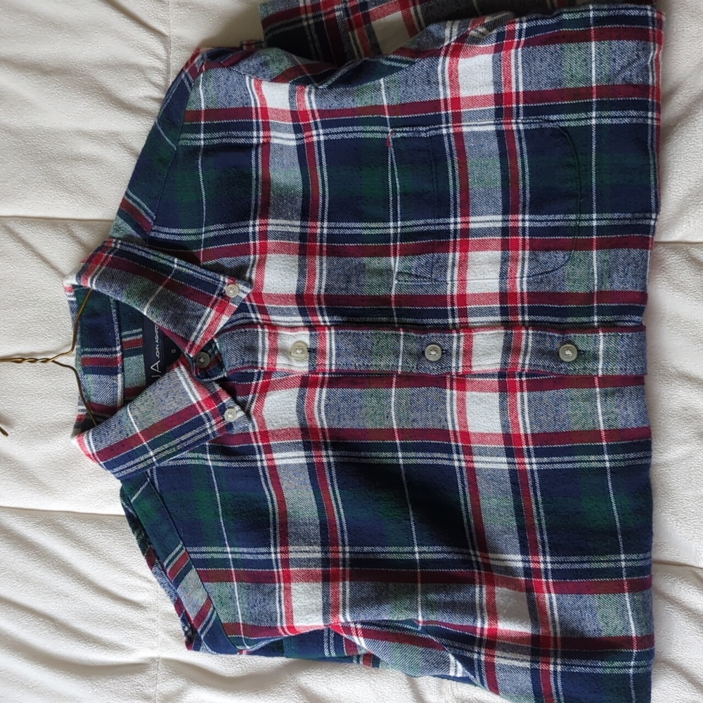 John Ashford small flannel buttonup